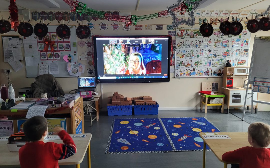 Mrs Clause Zoom Call