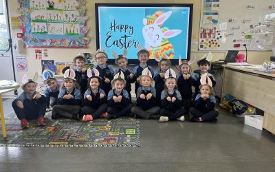 Happy Easter from our Little Bunnies 🐰