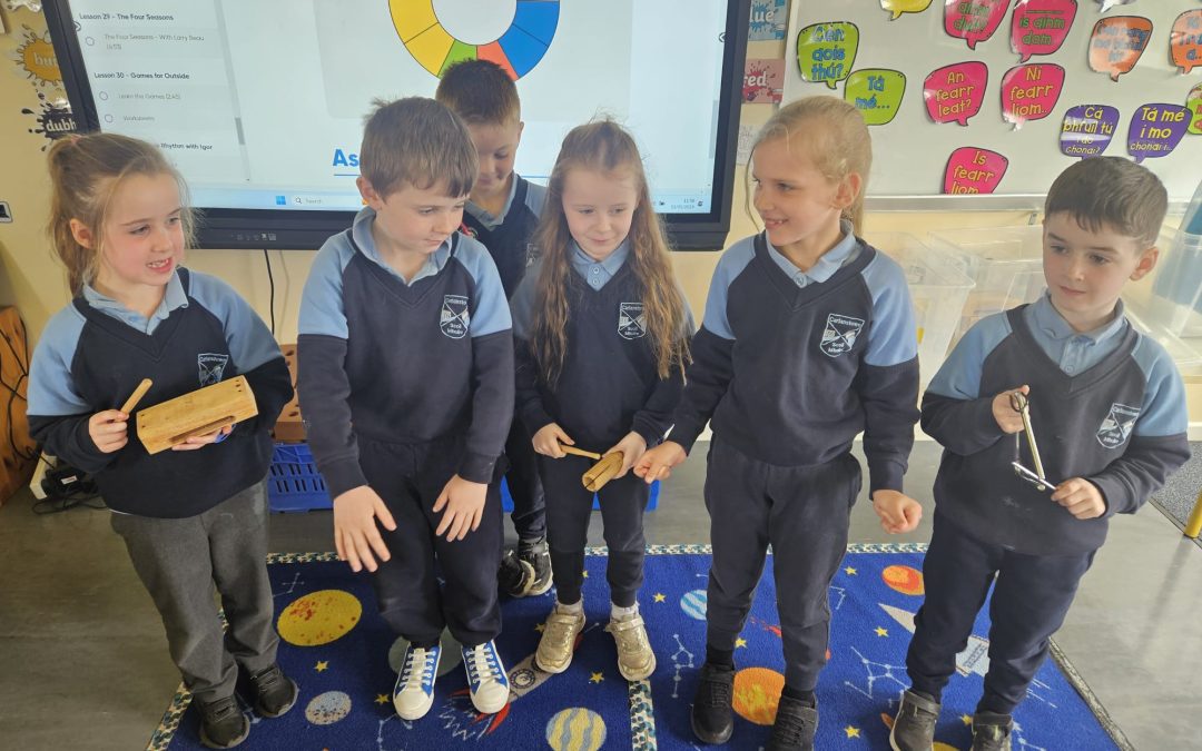 🥁 Performing in Senior Infants 🪇