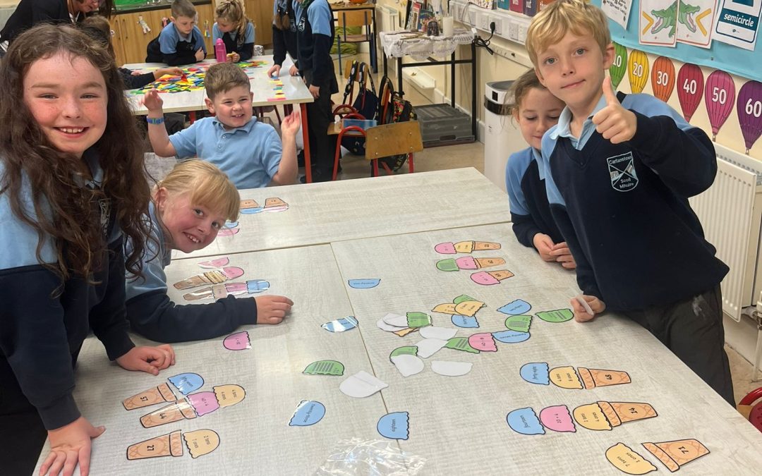 Maths Week Fun in 2nd & 3rd Class